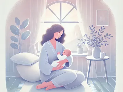 Hero image for 15-calming-quotations-for-moms-navigating-postpartum-anxiety