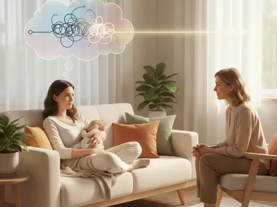 Hero image for cbt-for-postpartum-anxiety