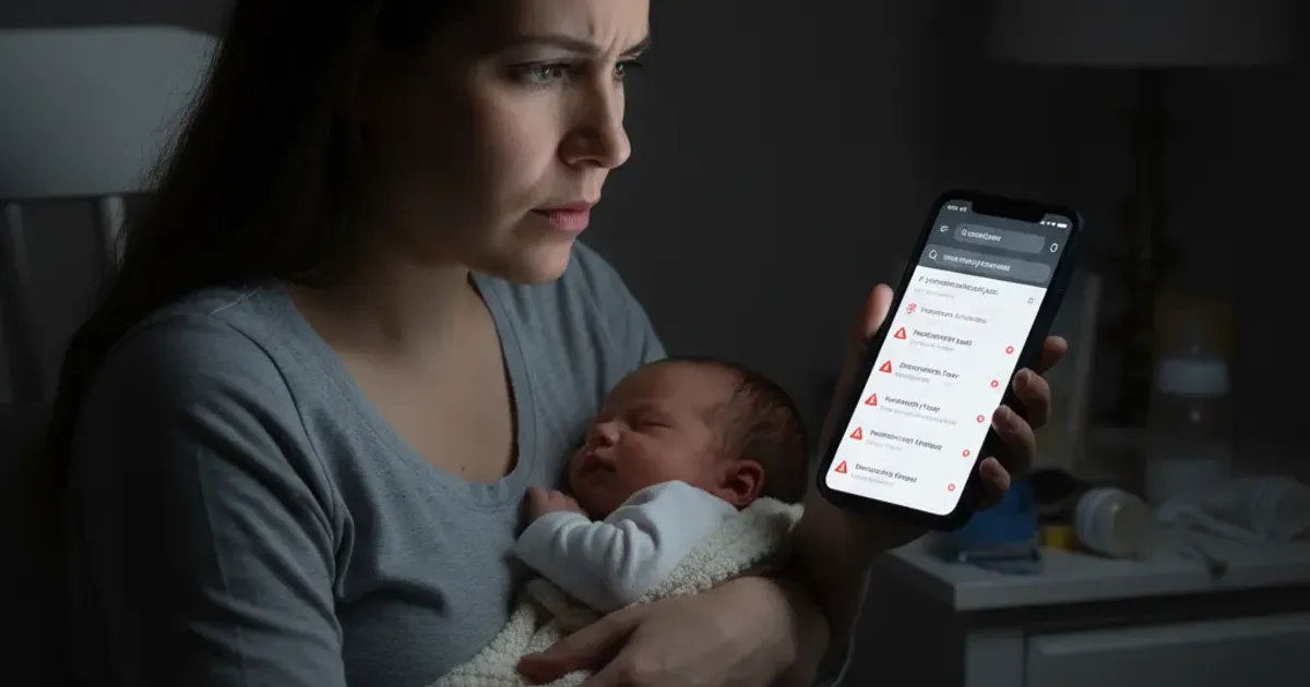 Hero image for dr-google-postpartum-health-anxiety