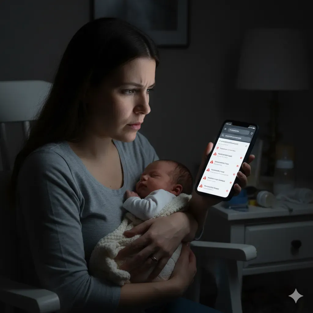 Hero image for dr-google-postpartum-health-anxiety