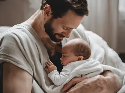 Hero image for how-to-help-your-partner-through-postpartum-depression-tips-for-new-dads