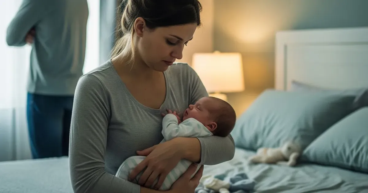 Hero image for husband-not-supportive-postpartum