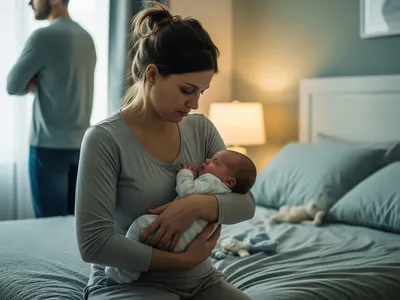 Hero image for husband-not-supportive-postpartum