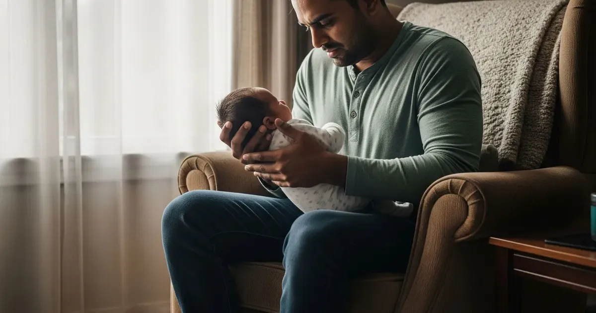 Hero image for paternal-postpartum-depression-guide-dads