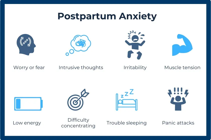 postpartum anxiety hero illustration