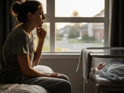 Hero image for postpartum-anxiety-worrying-about-baby