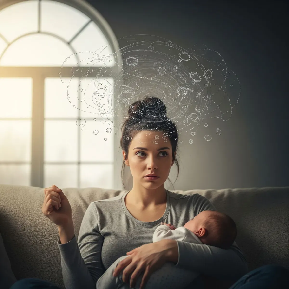 Hero image for postpartum-health-anxiety-normal-worries