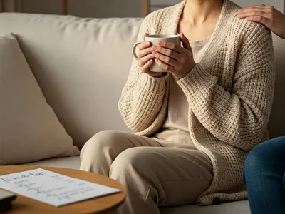 Hero image for postpartum-help-without-guilt-guide