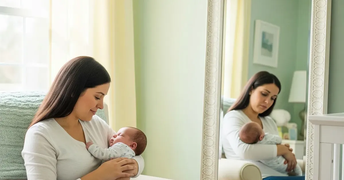 Hero image for postpartum-smiling-depression-signs