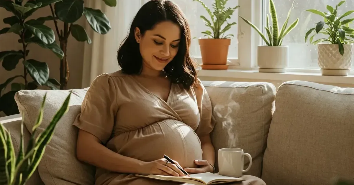 Hero image for pregnancy-brain-fog-anxiety-tips