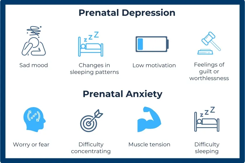 prenatal anxiety depression hero illustration