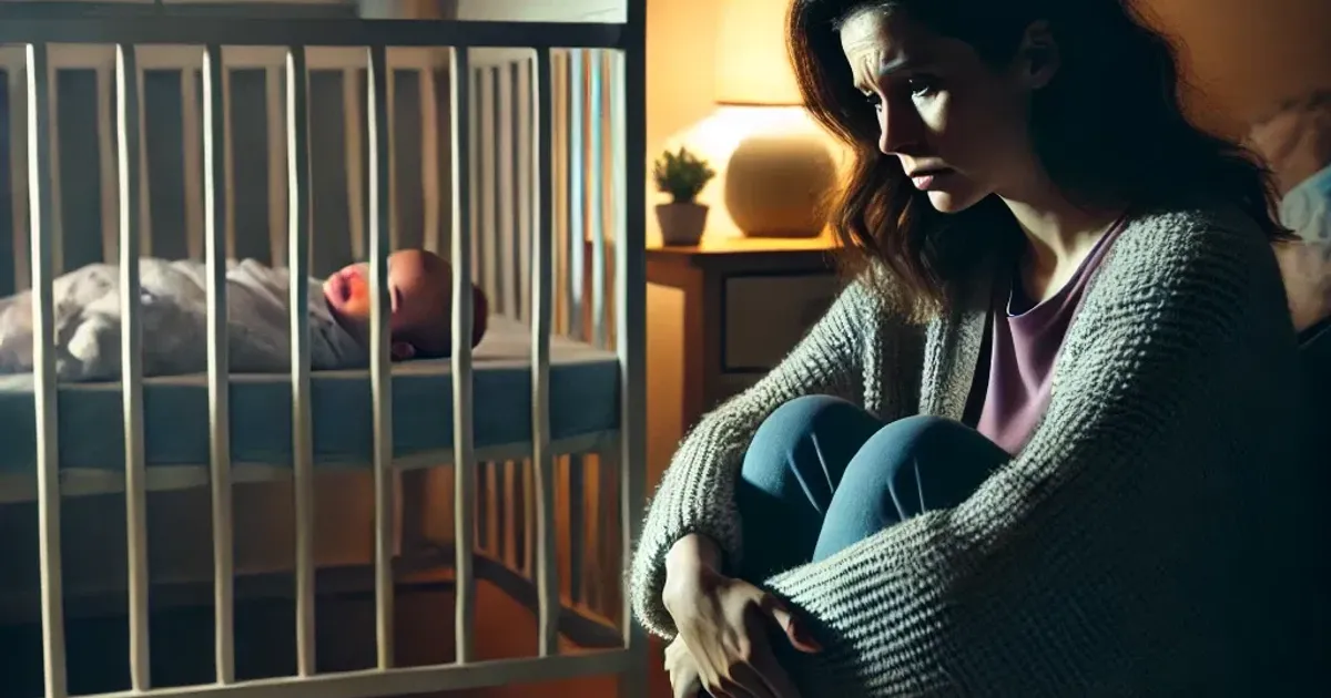 Hero image for why-do-i-feel-worse-at-night-with-postpartum-depression