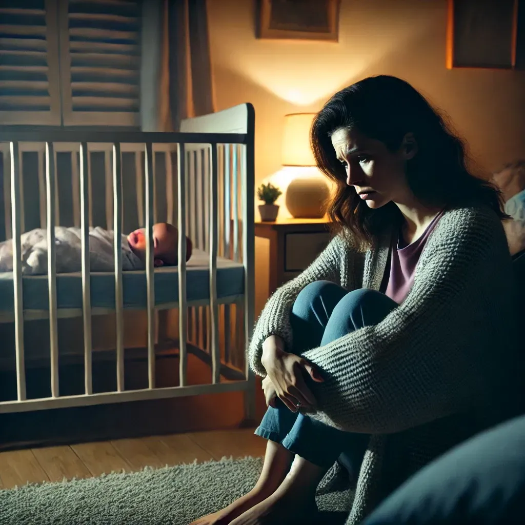 Hero image for why-do-i-feel-worse-at-night-with-postpartum-depression